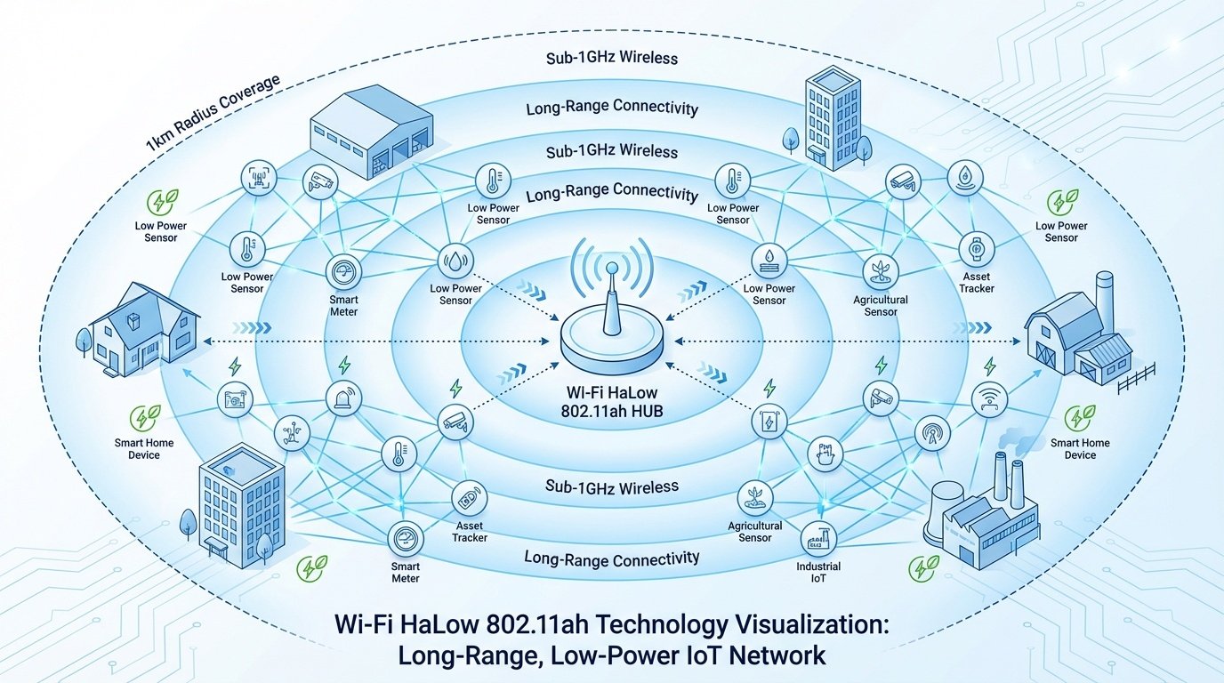 Wi-Fi HaLow概要図
